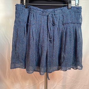 NWT AE sheer skirt with full underskirt.